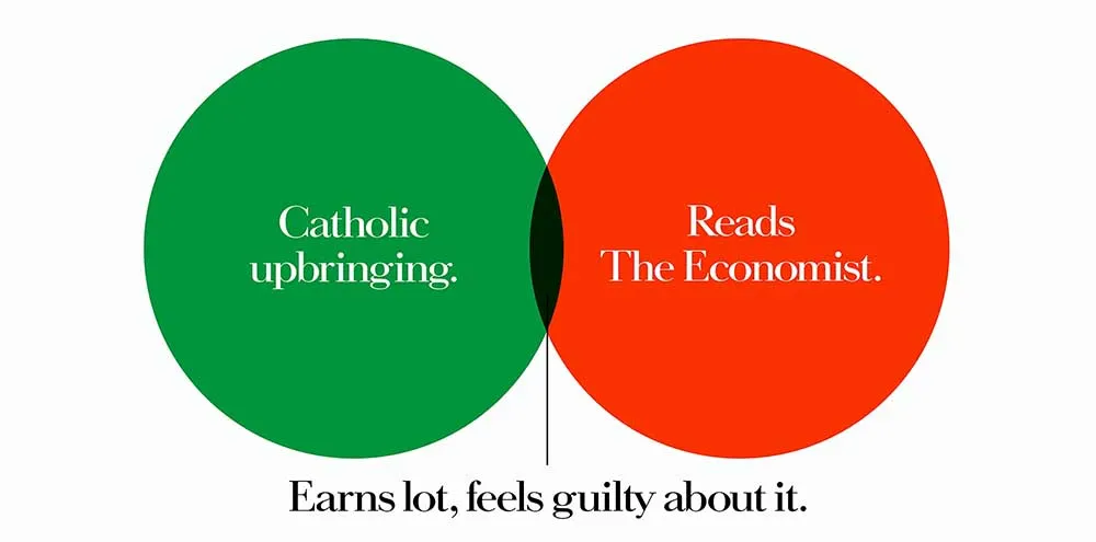economist poster venn campaign catholic